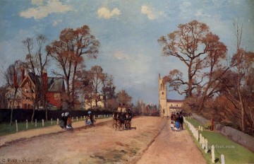 Camille Pissarro Painting - la avenida sydenham 1871 Camille Pissarro